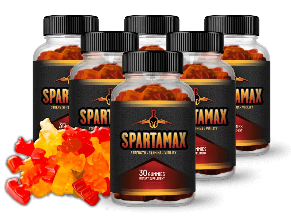 SpartaMax™ Male Strength Stamina Virility Gummies — 30 Count